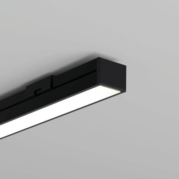 Aluminium Aufbauprofil für gleichmäßige LED-Beleuchtung in Wohnräumen und Möbeln.